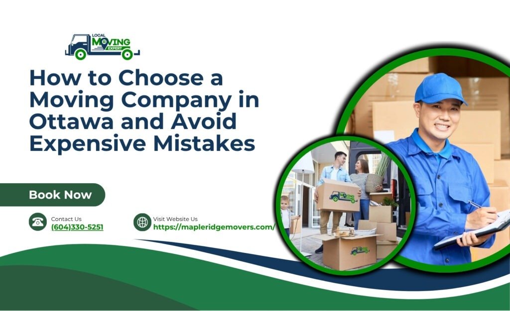 how to choose a moving company in Ottawa